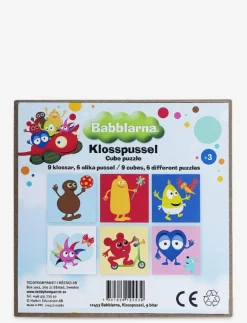 Teddykompaniet Babblarna- Klosspussel, 9 bitar - Byggklossar MULTI Clearance