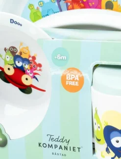 Babblarna, 3-set plate,bowl,mug - Serveringsset|Teddykompaniet