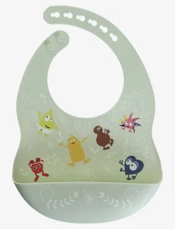 Teddykompaniet Babblarna- Silikonhaklapp, I naturen - Haklappar GREEN Outlet