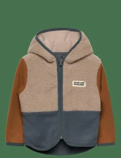 Color Kids Baby Teddy Fleece Jacket - Jackor STORMY WEATHER Hot