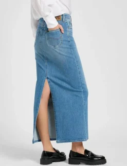 BACK SLIT MAXI SKIRT - Maxikjolar|Lee Jeans Online
