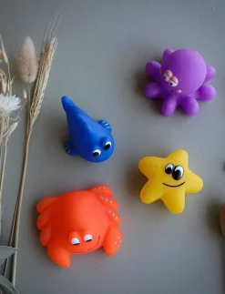 Rätt Start Badleksaker, Sjödjur, 4-pack - Badleksaker MULTI Outlet