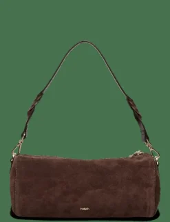 ba&sh BAG M SUEDE BENI - Axelremsväskor CHOCO New
