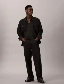 Calvin Klein Jeans BAGGY JEAN - Relaxed jeans MERLOT New