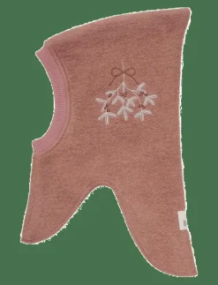 Huttelihut Balaclava Emb. Wool - Balaclava BURLWOOD Discount