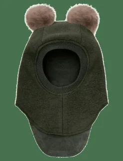 Balaclava Wool Alpaca Pompoms - Balaclava|Huttelihut Sale