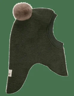 Balaclava Wool Alpaca Pompoms - Balaclava|Huttelihut Sale