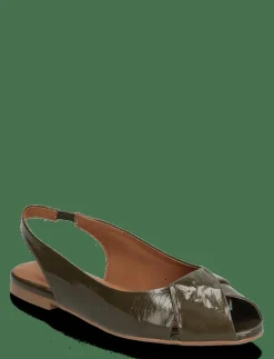 Billi Bi Ballerina - Platta slingbacks OLIVE NAPLACK Online