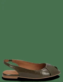Billi Bi Ballerina - Platta slingbacks OLIVE NAPLACK Online