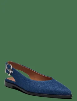 Billi Bi Ballerina - Platta slingbacks DARK DENIM