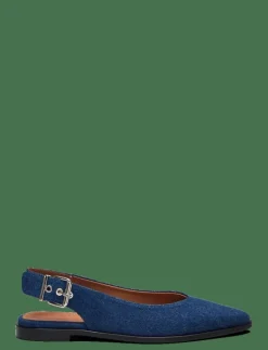 Billi Bi Ballerina - Platta slingbacks DARK DENIM