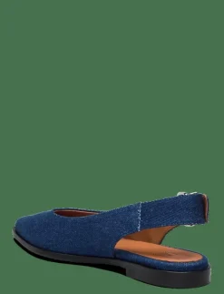 Billi Bi Ballerina - Platta slingbacks DARK DENIM