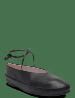 Calvin Klein BALLERINA MARY JANE STRAP LTH - Ballerinas CK BLACK Outlet