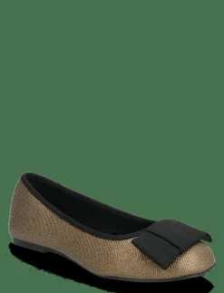 Mango Ballet flats with bows - Ballerinaskor & Slip-ons GOLD