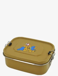 Rätt Start Bamse, Lunchbox in tinplate, bear-yellow - Lunchlådor BEAR YELLOW Online