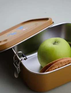 Rätt Start Bamse, Lunchbox in tinplate, bear-yellow - Lunchlådor BEAR YELLOW Online