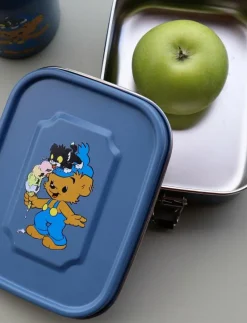 Bamse, Lunchlåda i plåt, petrol-blå - Lunchlådor|Rätt Start New
