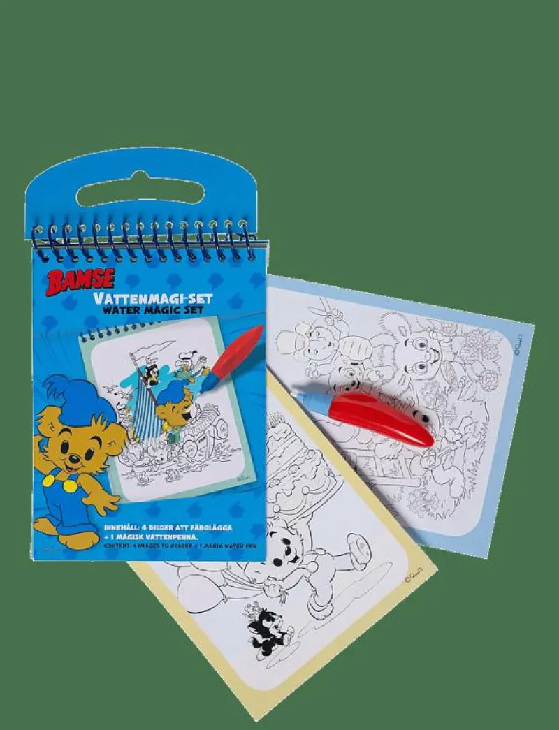 BAMSE, Vattenset med magisk vattenpenna - Målar- & pysselböcker|Euromic Outlet