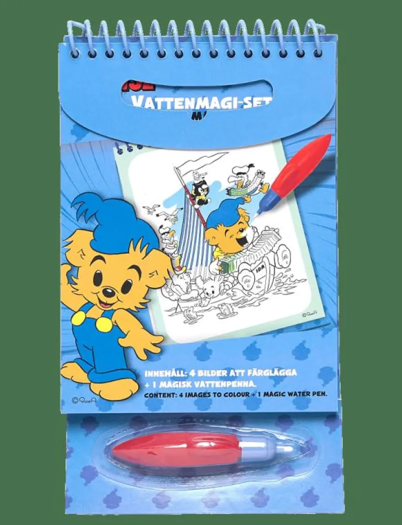 BAMSE, Vattenset med magisk vattenpenna - Målar- & pysselböcker|Euromic Outlet