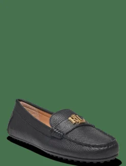 Barnsbury Pebbled Leather Driver - Loafers|Lauren Ralph Lauren Clearance