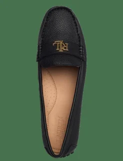 Barnsbury Pebbled Leather Driver - Loafers|Lauren Ralph Lauren Clearance