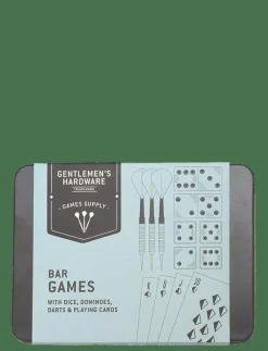 Gentlemen's Hardware Barspel i plåtask - Spel & pussel BLACK