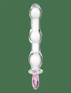 Heart Beaded Glass Dildo - Beauty|Baseks Sale