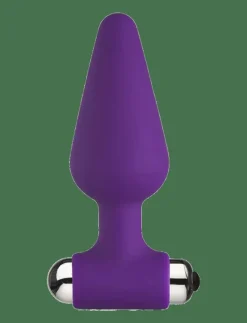 Baseks Vibrating Large Butt Plug - Beauty PURPLE Clearance