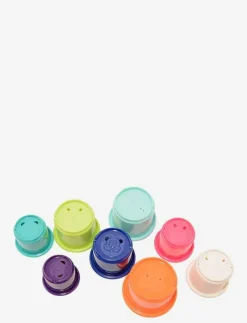 Magni Toys Bath time stacking cups , 8 pcs. - Badleksaker MULTI COLOURED Online
