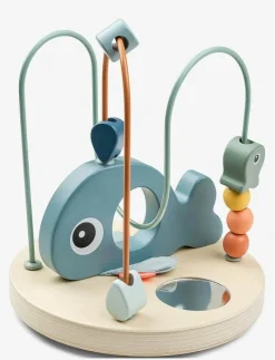 Done by Deer Bead maze Wally - Interaktiva leksaker BLUE Outlet