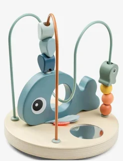 Done by Deer Bead maze Wally - Interaktiva leksaker BLUE Outlet