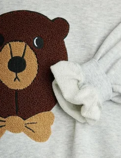 Bear chenille sweatshirt - Sweatshirts|Mini Rodini New