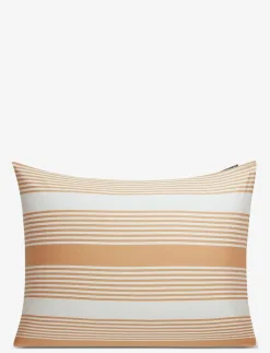 Striped Cotton Sateen Pillowcase - Örngott|Lexington Home Discount