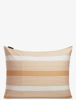 Striped Cotton Sateen Pillowcase - Örngott|Lexington Home Discount
