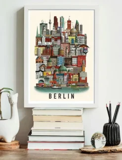 Berlin small poster - Posters|Martin Schwartz Clearance