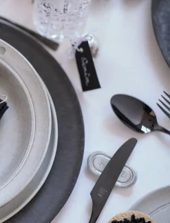 STAUB Bestickhållare set 4-delar White Truffle - Ätpinnar GREY Hot