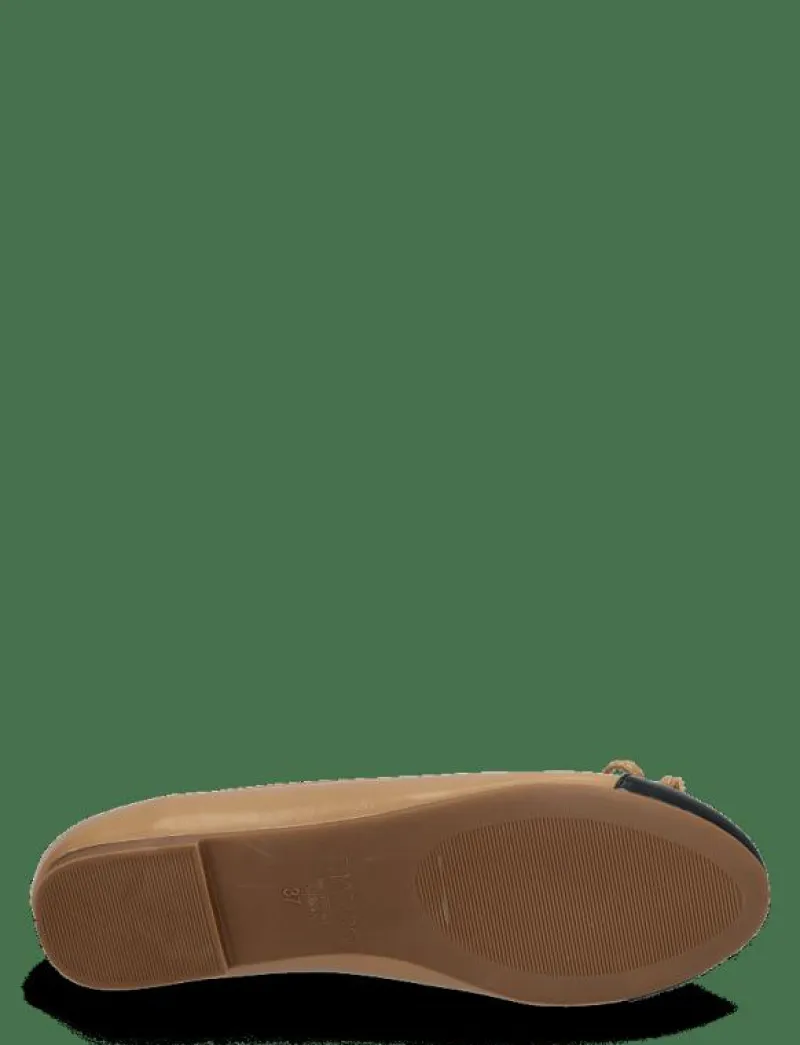 Bianco BIACELINE Ballerina Toecap Faux Leather - Ballerinas NUDE/BLACK Sale