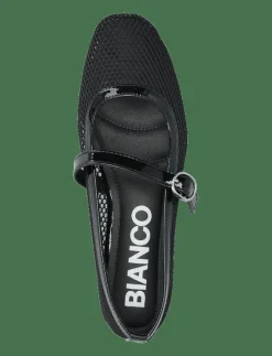 Bianco BIALILJA Mary Jane Mesh - Ballerinas BLACK Best