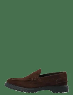 BIALOUI Penny Loafer Oily Suede - Loafers|Bianco Hot