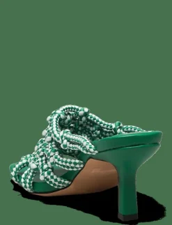 BIALULU Rope Mule Heel - Mules med klack|Bianco Discount