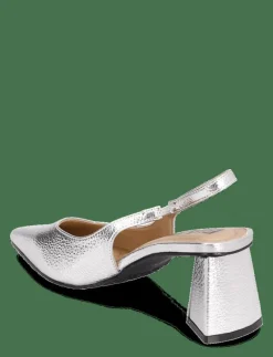 Bianco BIAMARALYN Slingback Metallic - Pumps SILVER Best