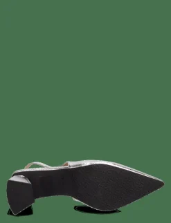 Bianco BIAMARALYN Slingback Metallic - Pumps SILVER Best