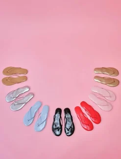 BIAMEXICO Flip Flop Faux Leather - Sandaler|Bianco Discount