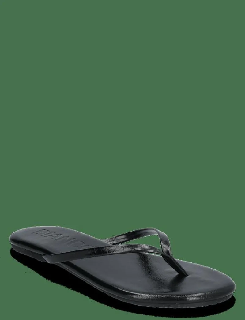 BIAMEXICO Flip Flop Faux Leather - Sandaler|Bianco Clearance