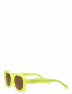 Becksöndergaard Bianca Solid Eye - Square Frame GREEN GLOW Best