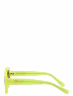 Becksöndergaard Bianca Solid Eye - Square Frame GREEN GLOW Best