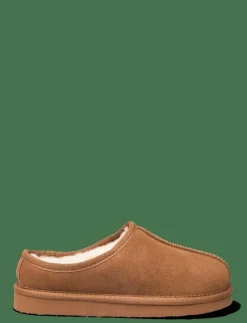 Bianco BIASNOW Slip In Shoe Suede - Platta mules COGNAC Discount