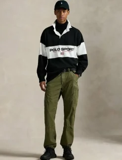 Big Fit Polo Sport Rugby Shirt - Långärmade pikéer|Polo Ralph Lauren Clearance