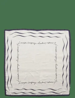 Big wave printed Silk Scarf - Sjalar|Lexington Clothing Discount