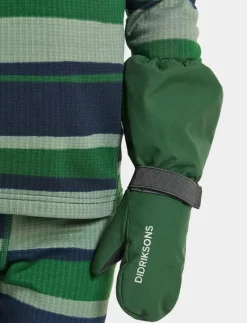 Didriksons BIGGLES MITTEN 7 - Regnvantar PINE GREEN Outlet